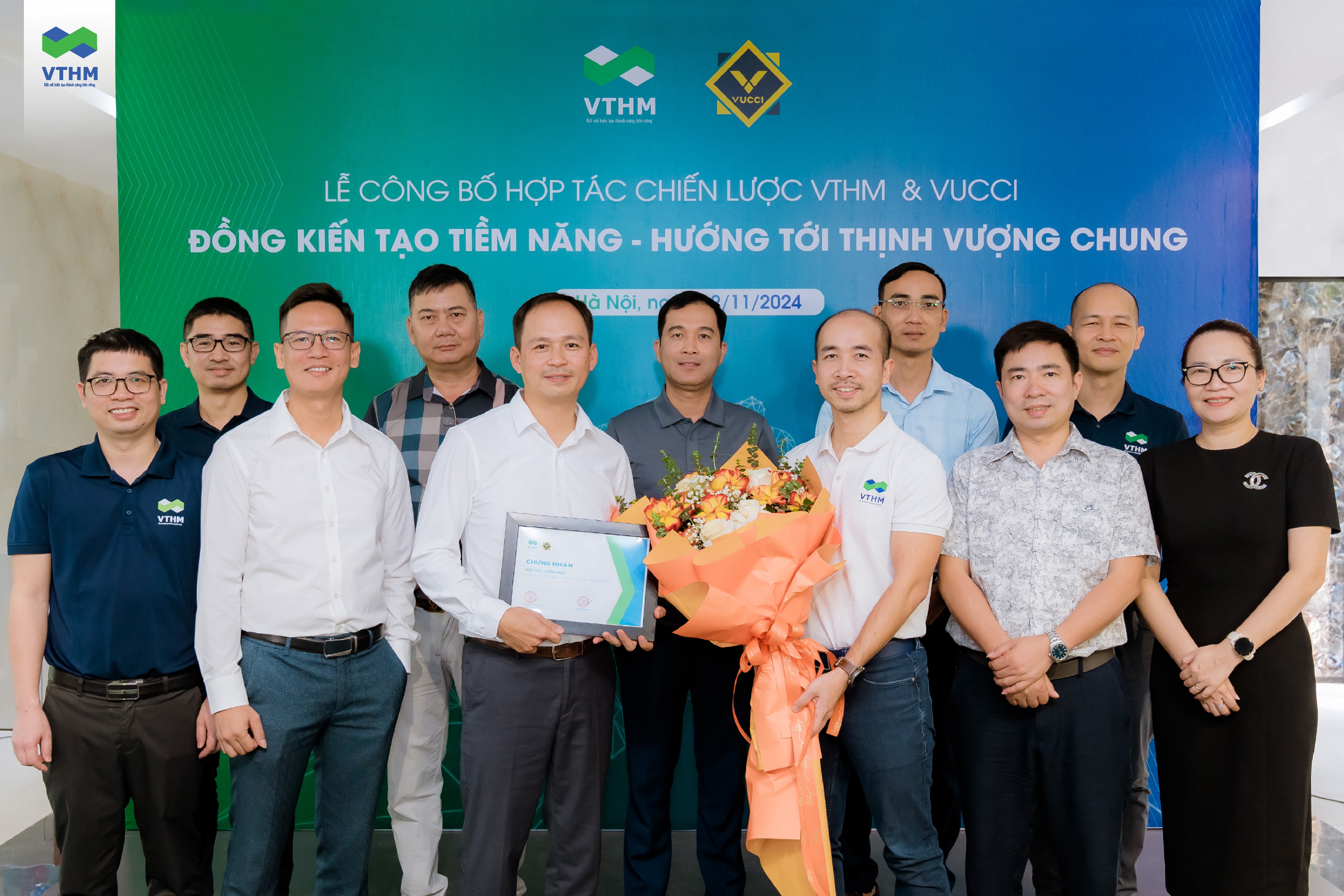 [Thông Báo] Sự Hợp Tác Chiến Lược Giữa Tập Đoàn VTHM - Công Ty Cổ Phần VUCCI